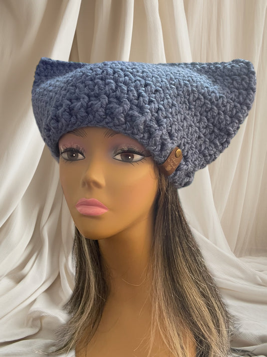 Kitty Cat Ear Beanie