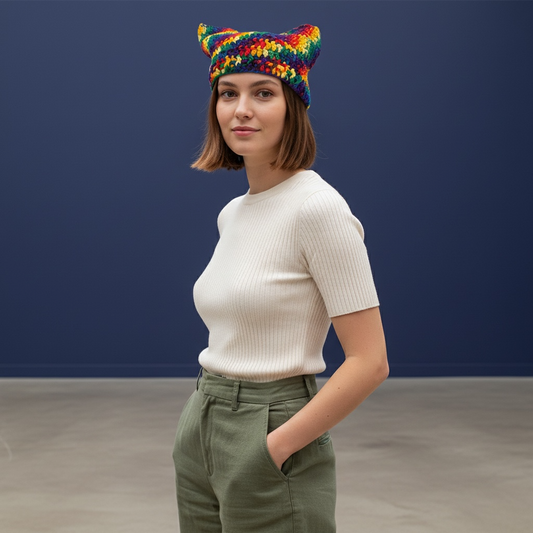 Kitty Cat Ear Beanie