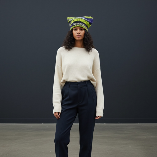 Kitty Cat Ear Beanie
