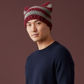 Kitty Cat Ear Striped Beanie