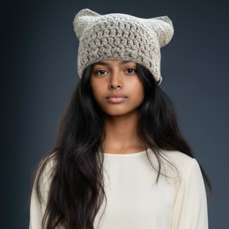 Kitty Cat Ear Beanie