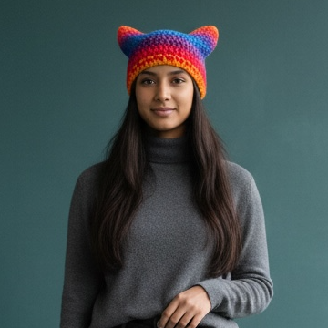 Kitty Cat Ear Beanie