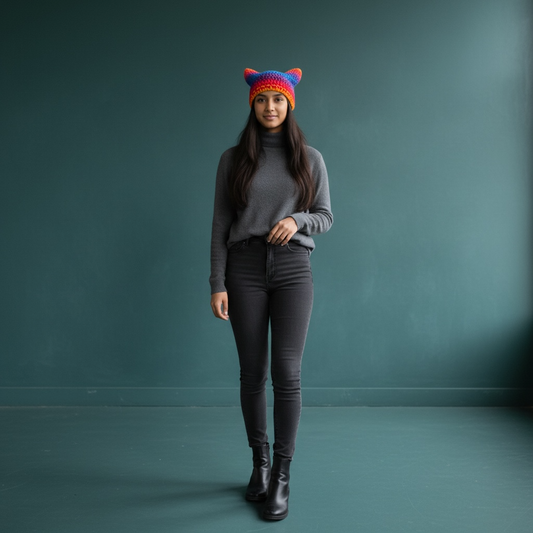 Kitty Cat Ear Beanie