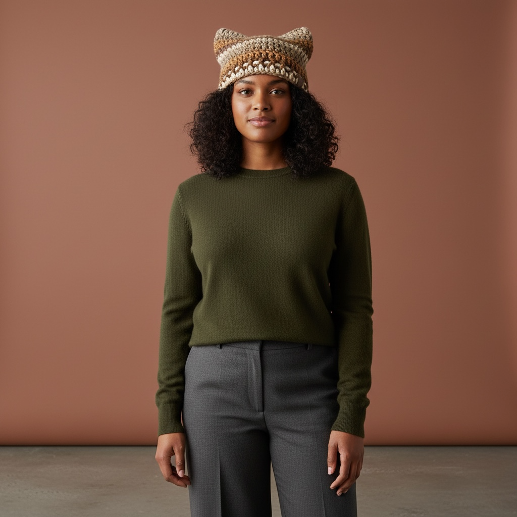 Kitty Cat Ear Beanie