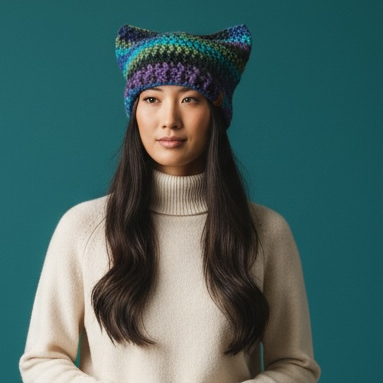 Kitty Cat Ear Beanie