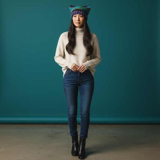 Kitty Cat Ear Beanie