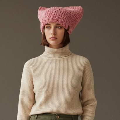 Kitty Cat Ear Beanie
