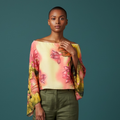 Silk Scarf Top