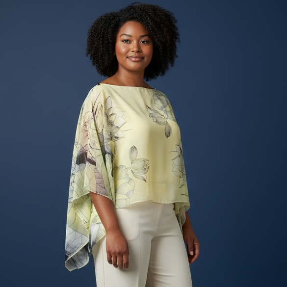 Silk Scarf Top