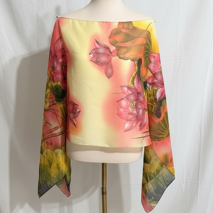 Silk Scarf Top