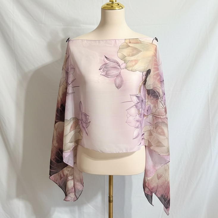 Silk Scarf Top