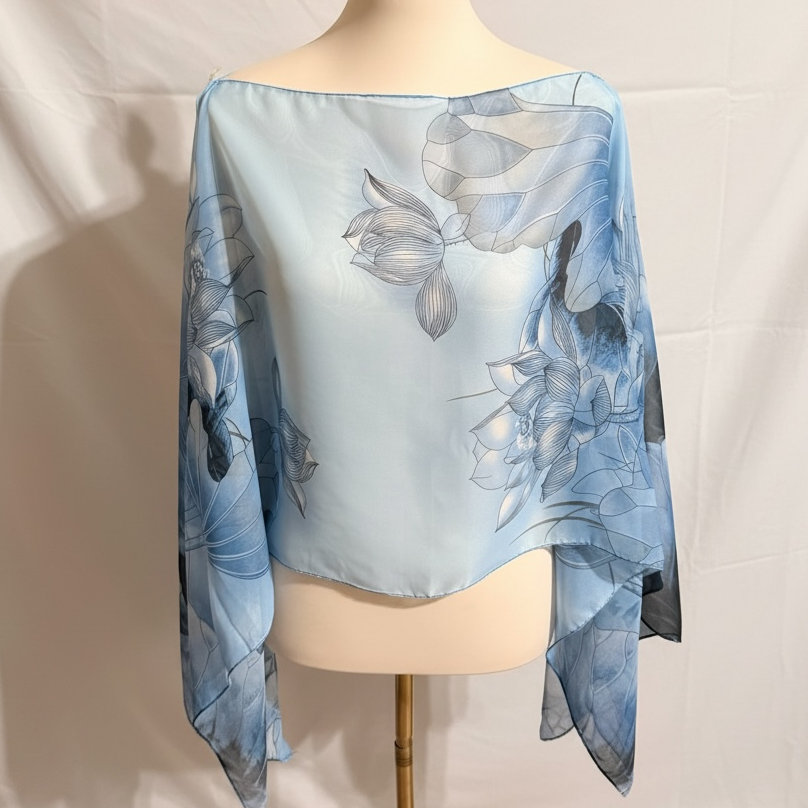 Silk Scarf Top